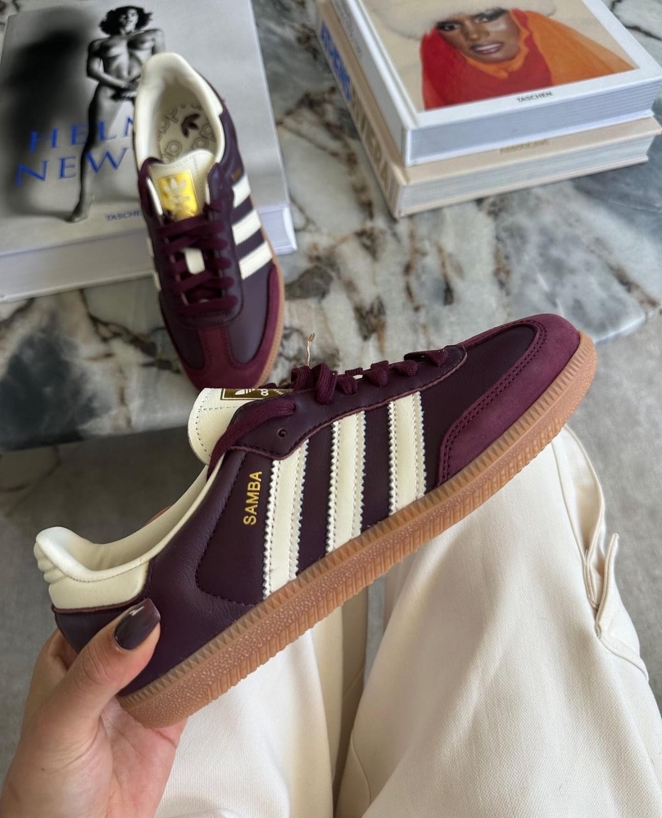 Adidas Samba Maroon
