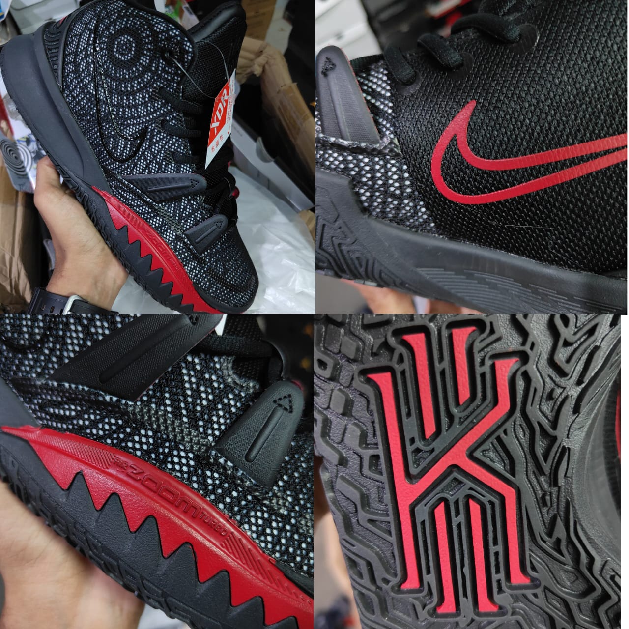 Kyrie 7 "BRED"