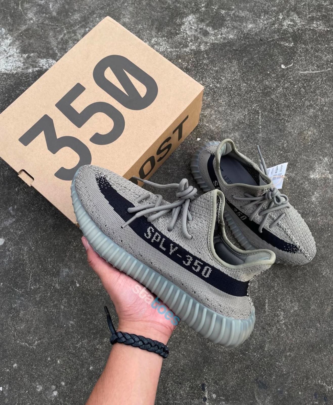 Adidas Yeezy Boost 350 V2 Space Ash