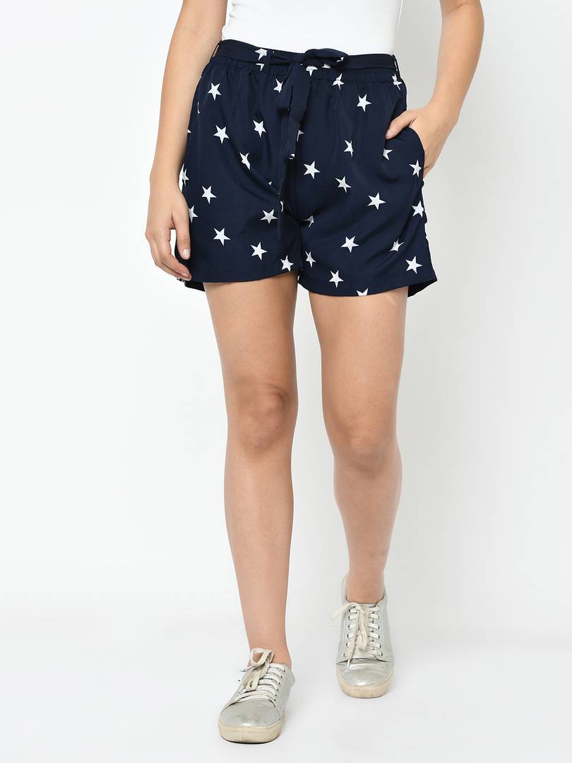 Print Regular Shorts