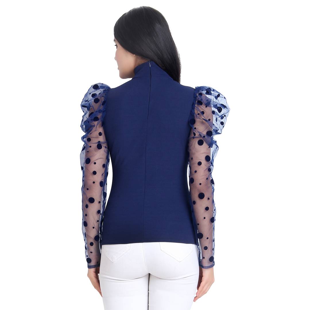 Polka Dot Net Top