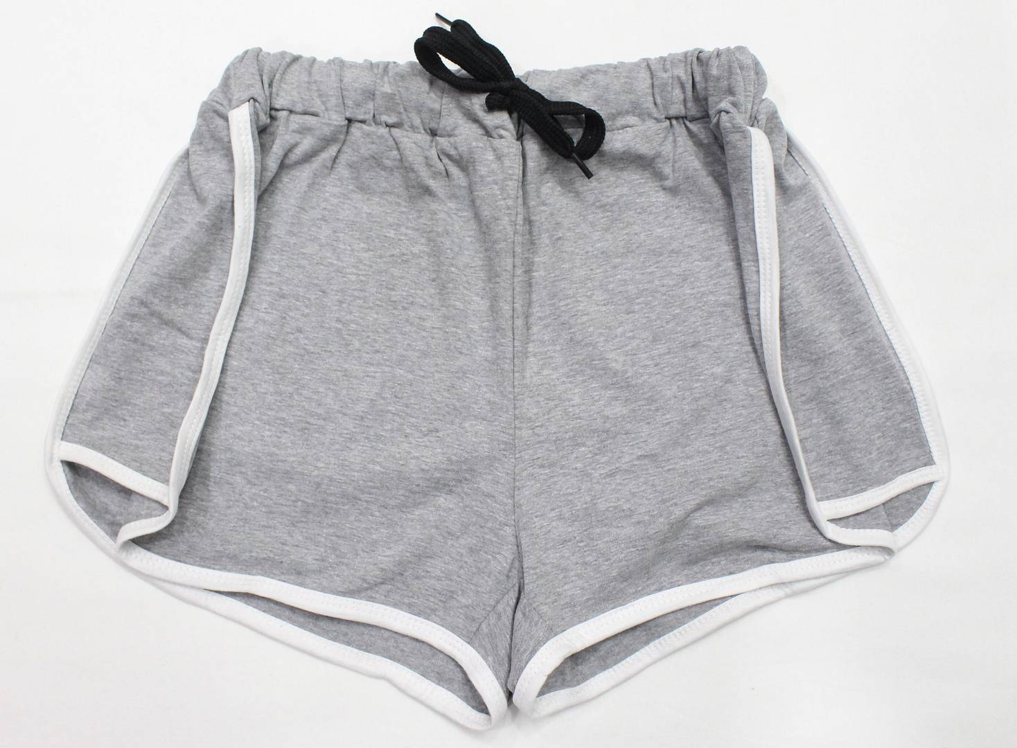 Cotton Grey Shorts