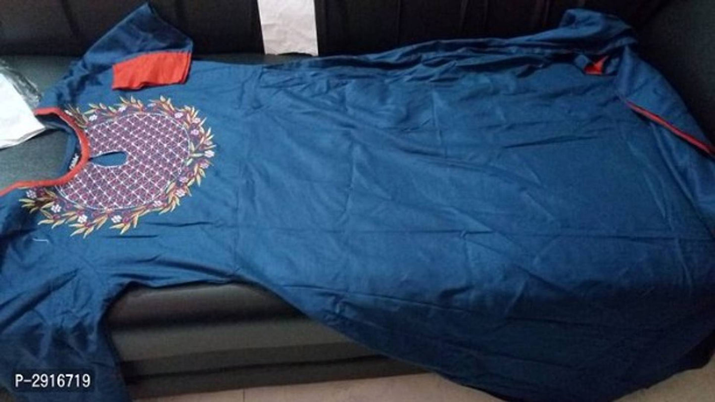 Gotta Aari Work Rayon Kurti