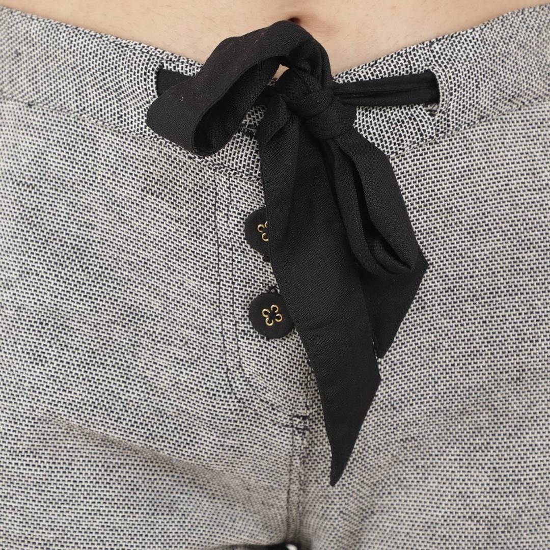 Women's Cotton Grey Shorts