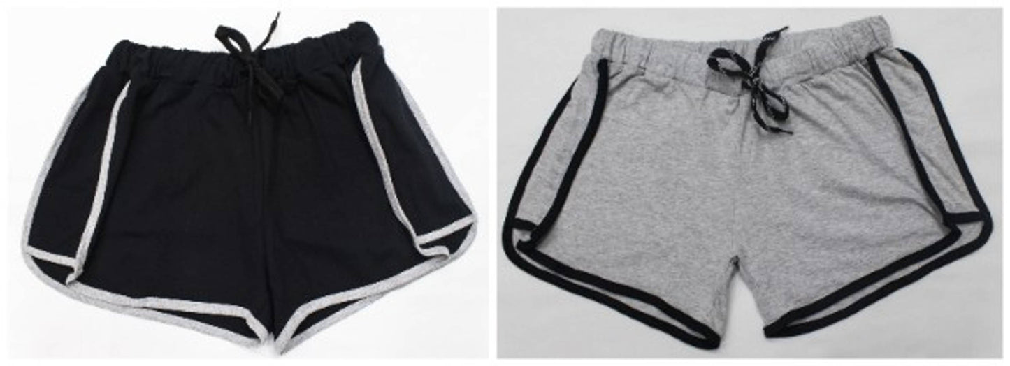 Combos for Women Cotton Solid Shorts