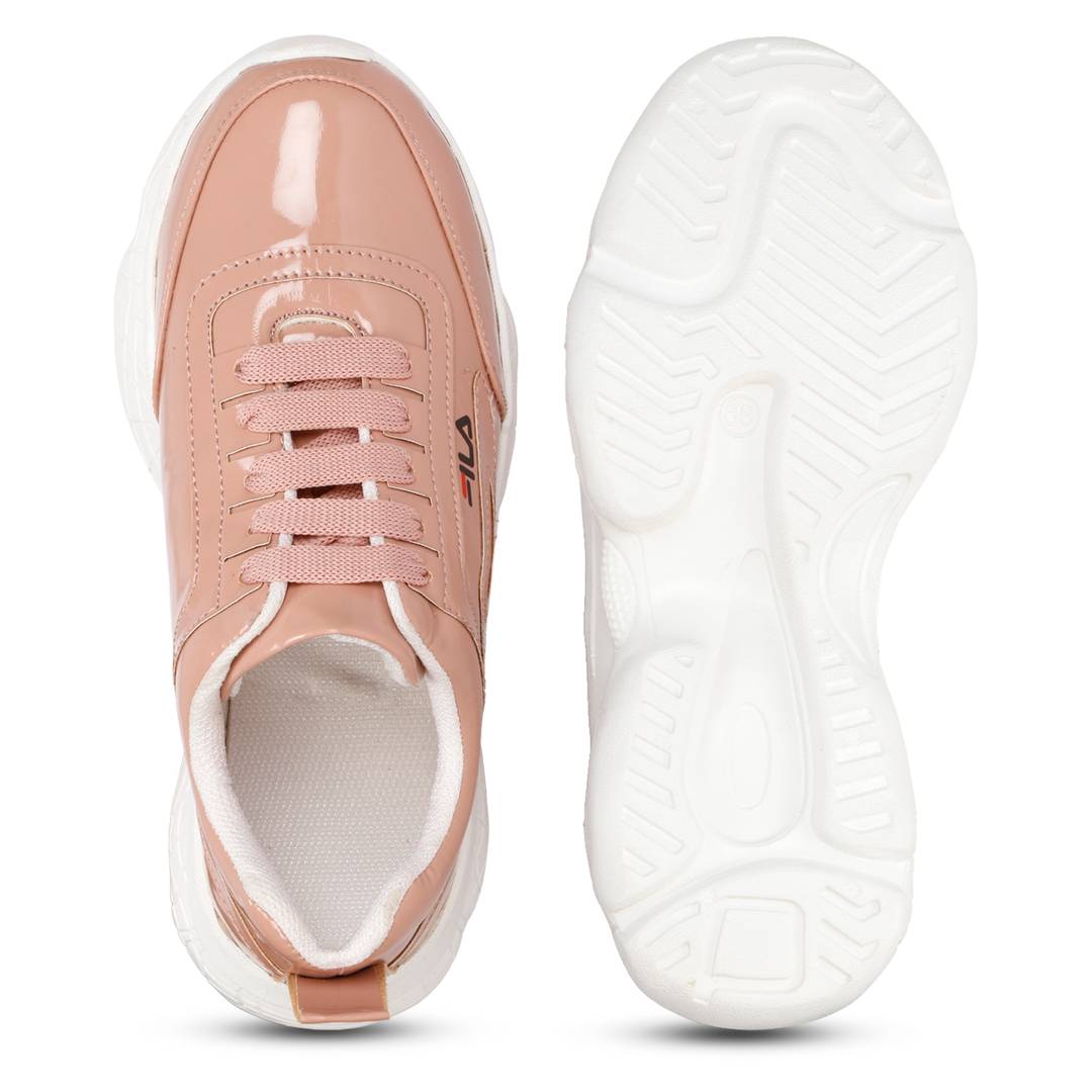 Solid Sports Shoes