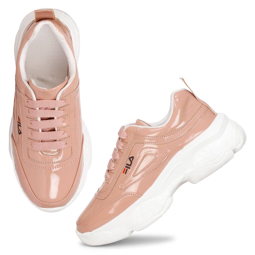 Solid Sports Shoes