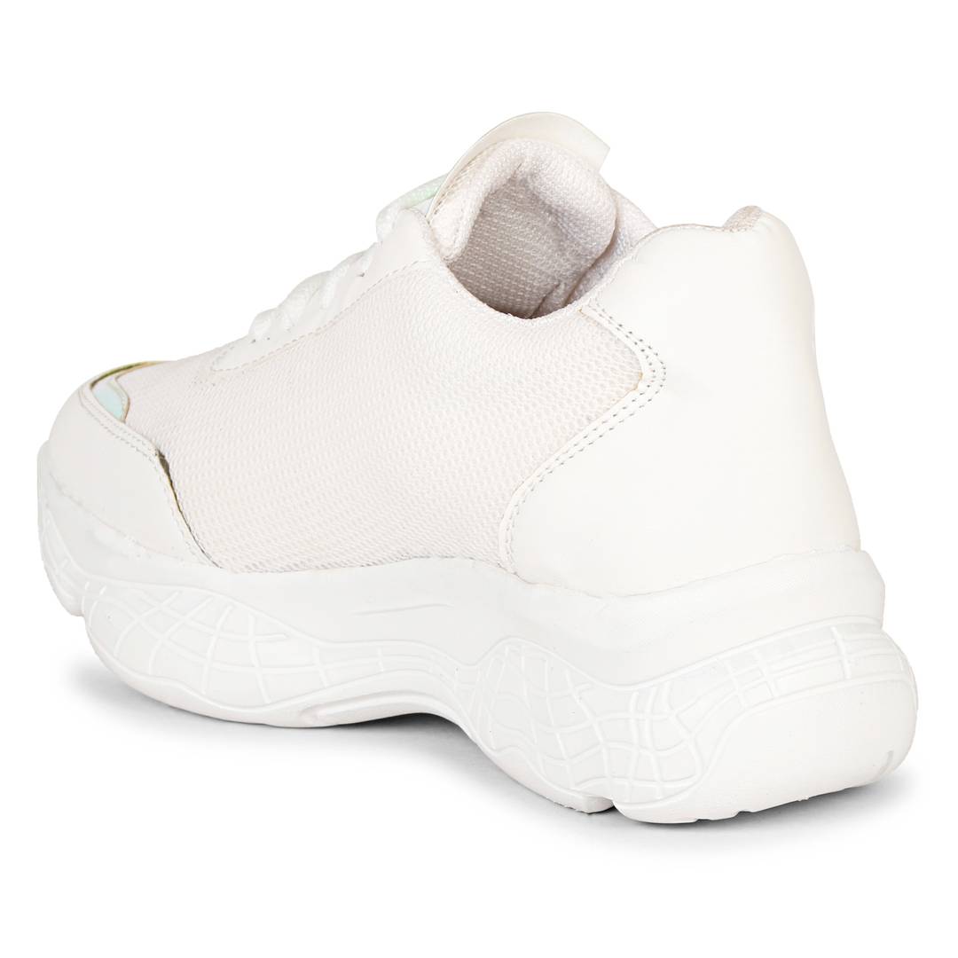 Solid Sports Shoes