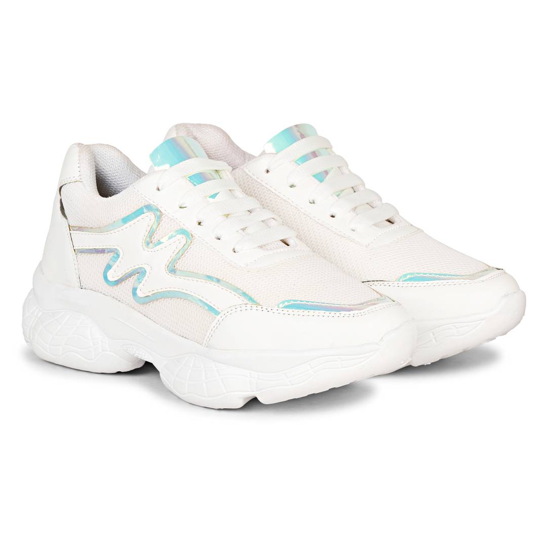 Solid Sports Shoes