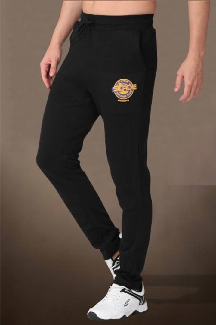 COTTON RICH PRINTED TRACK PANT