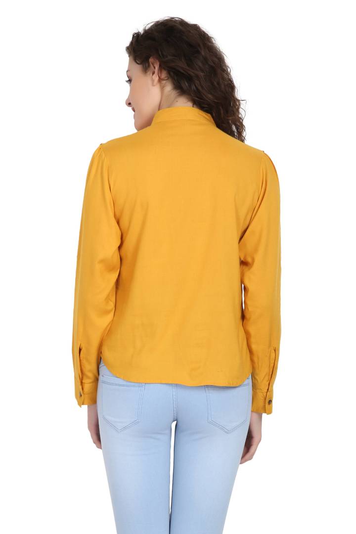 Women Rayon Solid Top