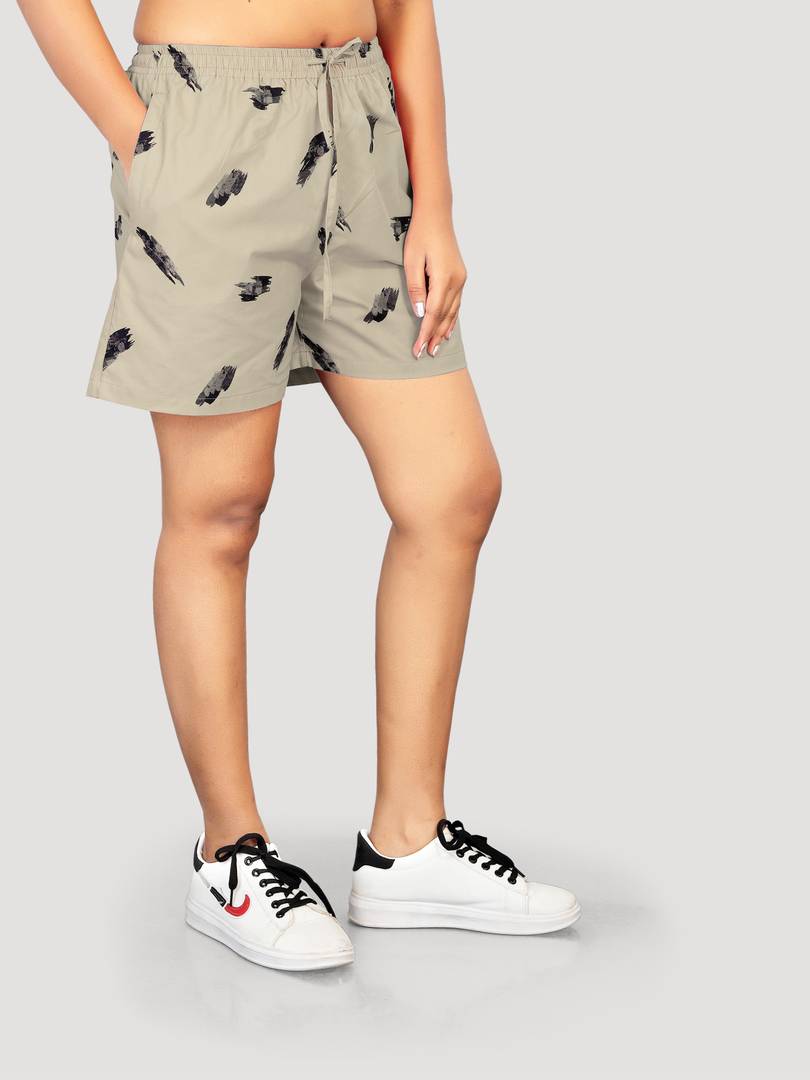 Printed Regular Shorts For Women