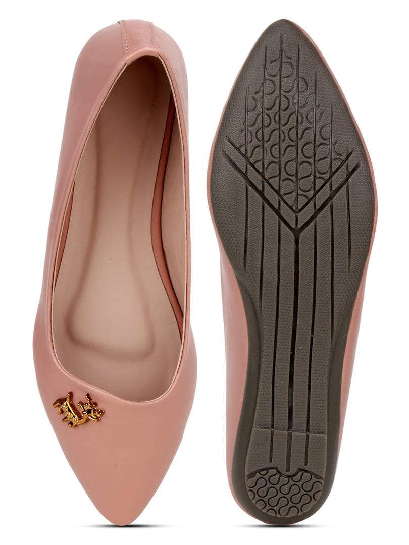 Stylish Peach Synthetic Bellies