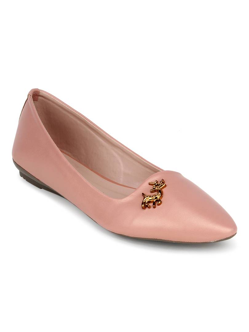 Stylish Peach Synthetic Bellies