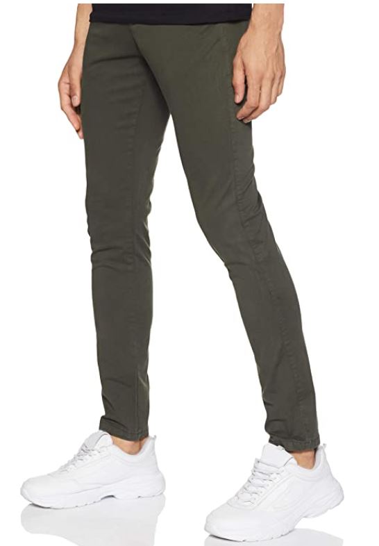 Over Dyed Slim Casual Pants