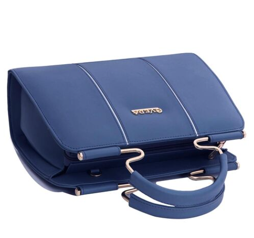 Women Blue Hand-held Bag