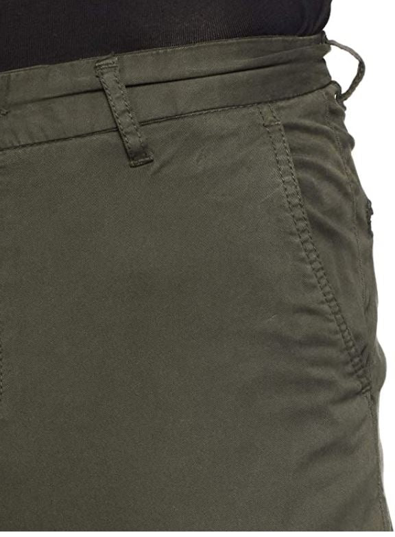 Over Dyed Slim Casual Pants