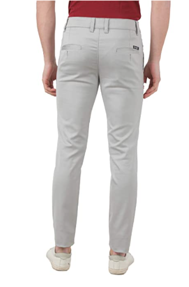 Men's Cotton Chinos Textured Trouser