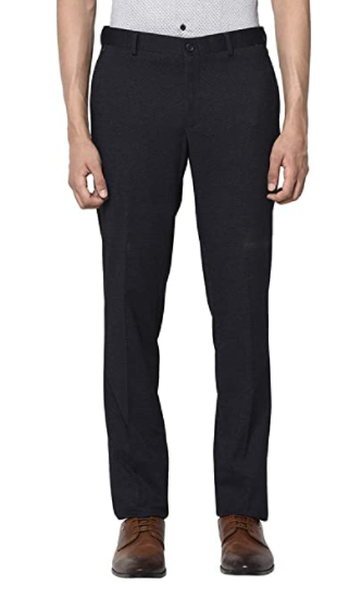 Dark Navy Coloured Mens Trouser