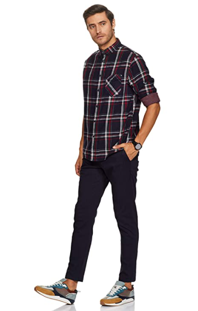 Men's Skinny Fit Casual Trouser
