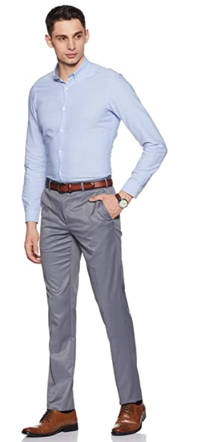 Straight Fit Formal Trouser