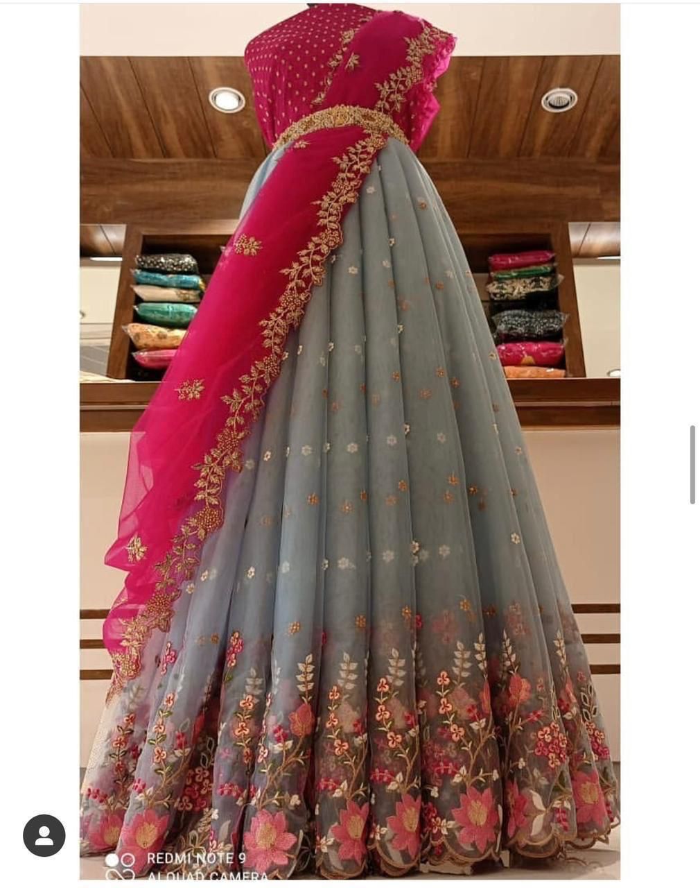 Half Saree Set (Organza)