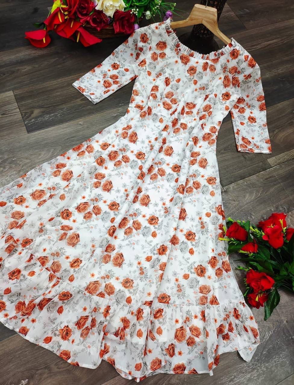 Floral Midi Dress
