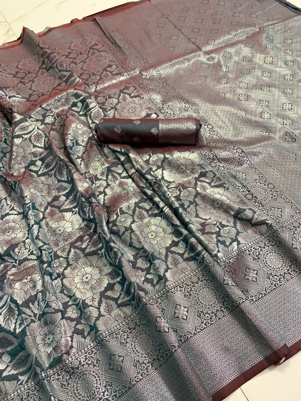 Banarasi Handloom Soft Silk