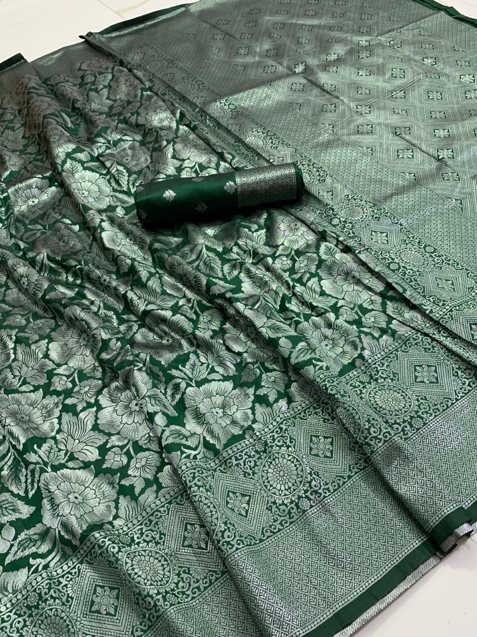 Banarasi Handloom Soft Silk
