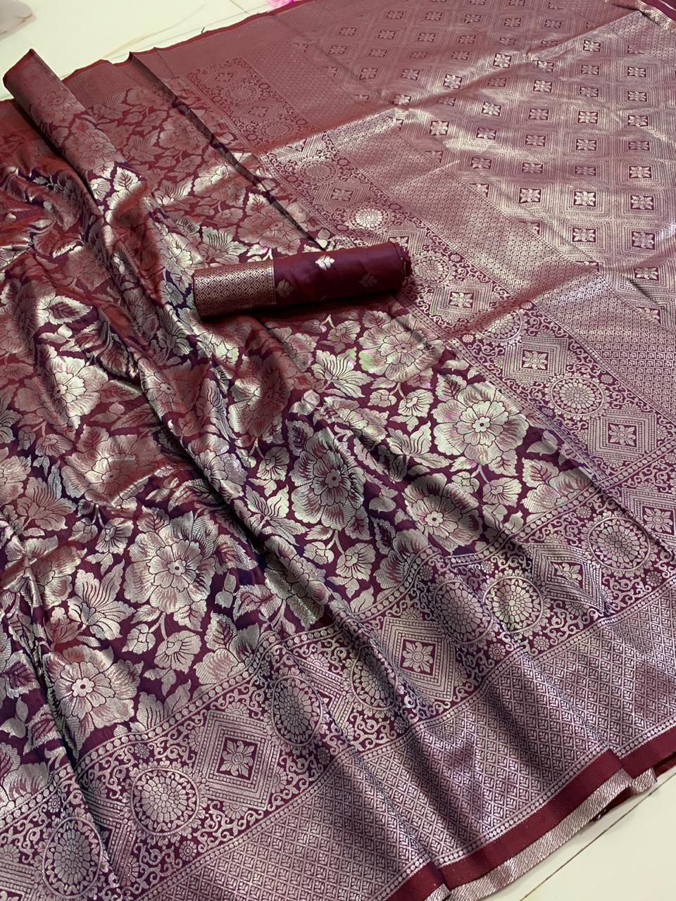 Banarasi Handloom Soft Silk