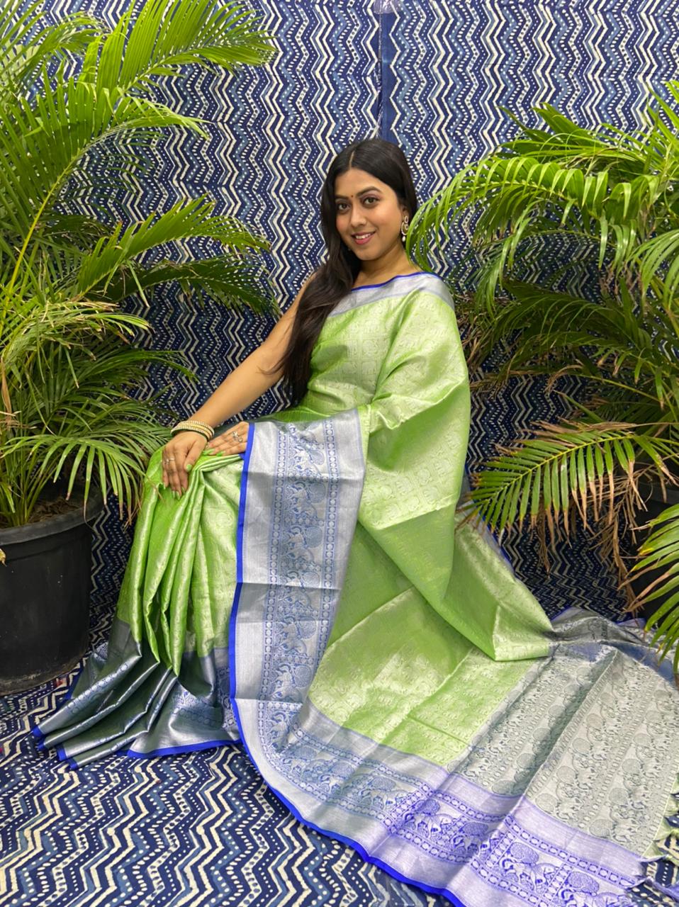 Pure Kora Muslin Silk Party Wear Saree