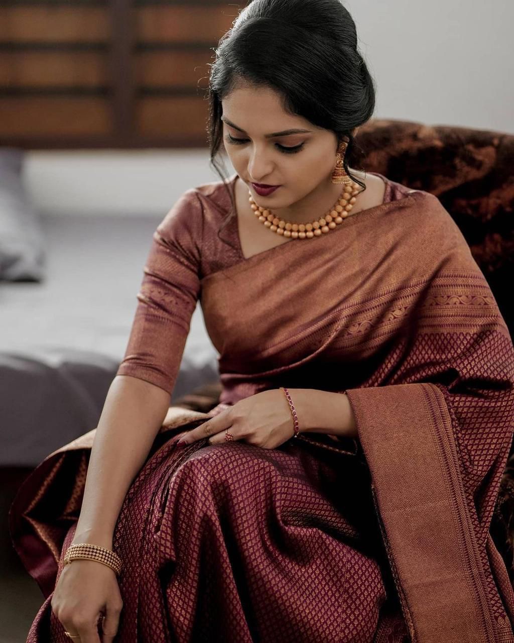 SOFT LICHI SILK CLOTH SAREE