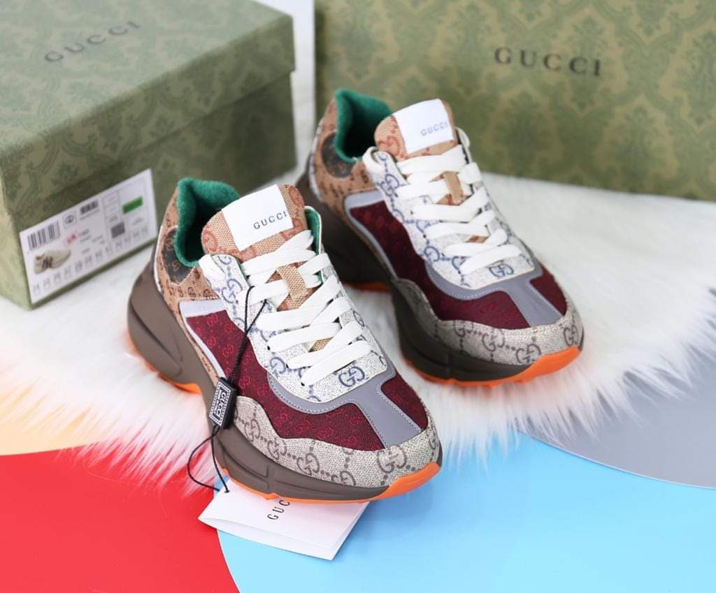 GUCCI RYTHON GG SNEAKERS - Main Image