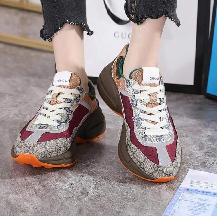 GUCCI RYTHON GG SNEAKERS