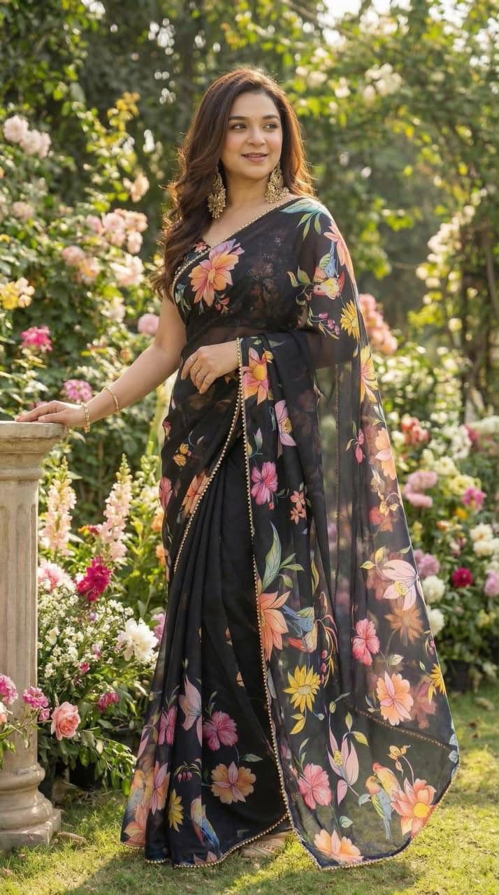 Georgette Saree