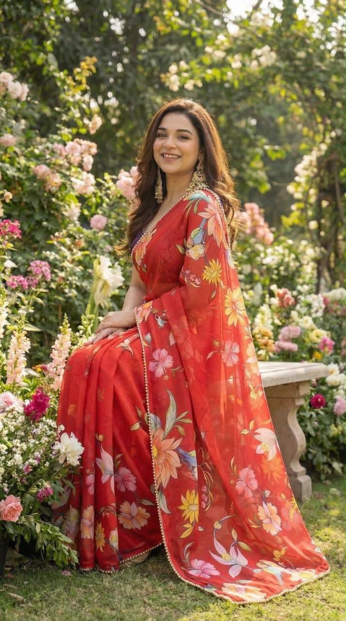 Georgette Saree