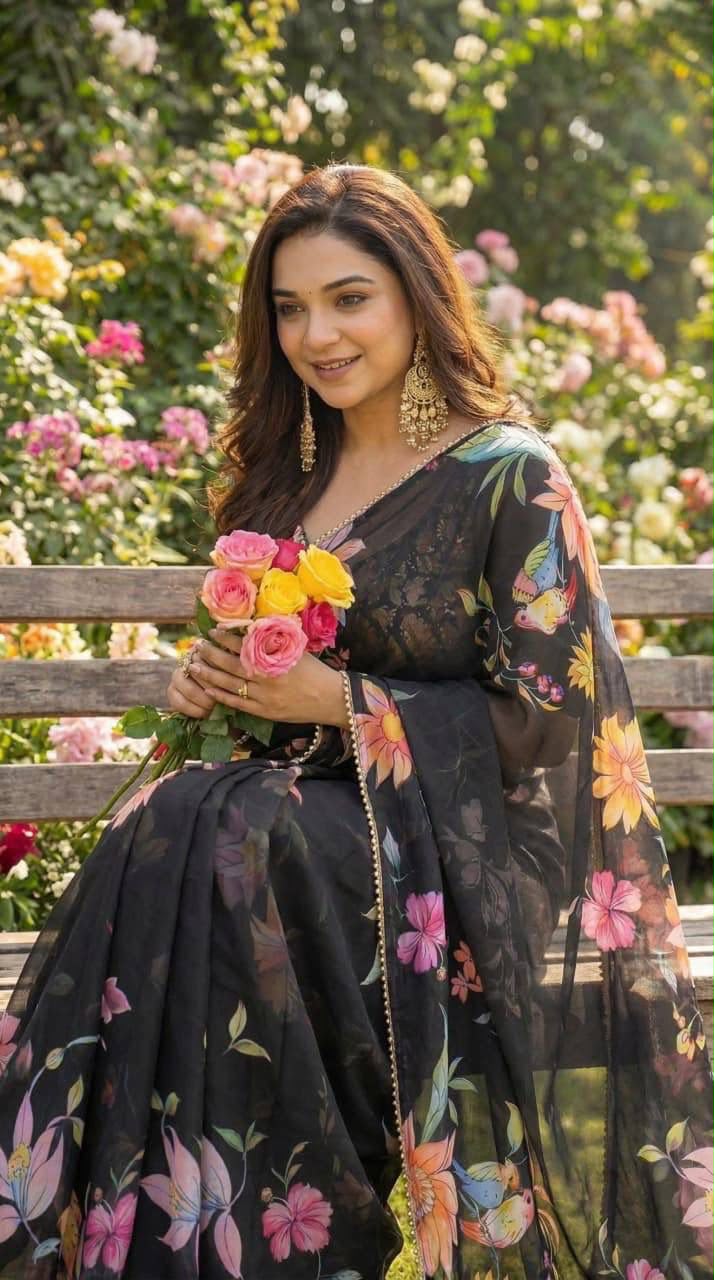 Georgette Saree