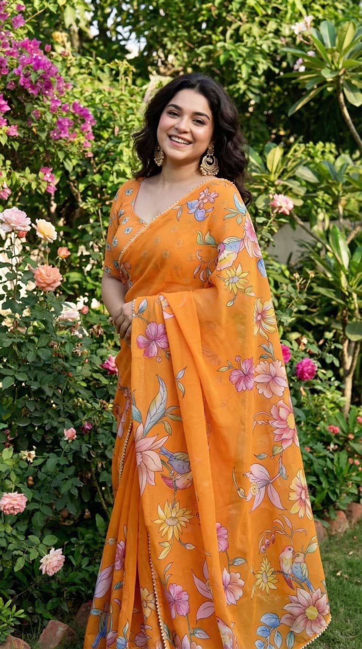 Georgette Saree