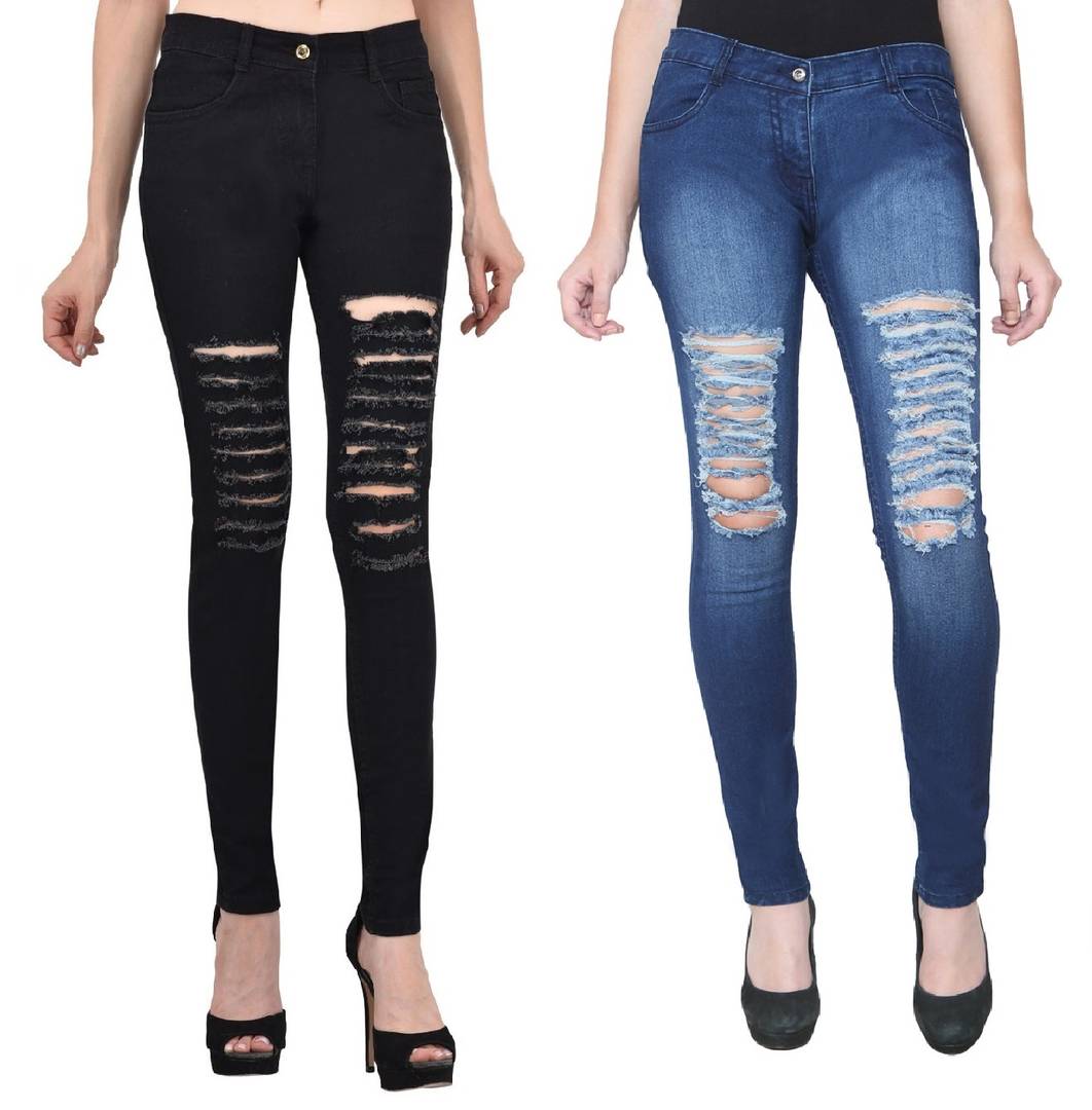 Pack of 2 Regular Fit Denim