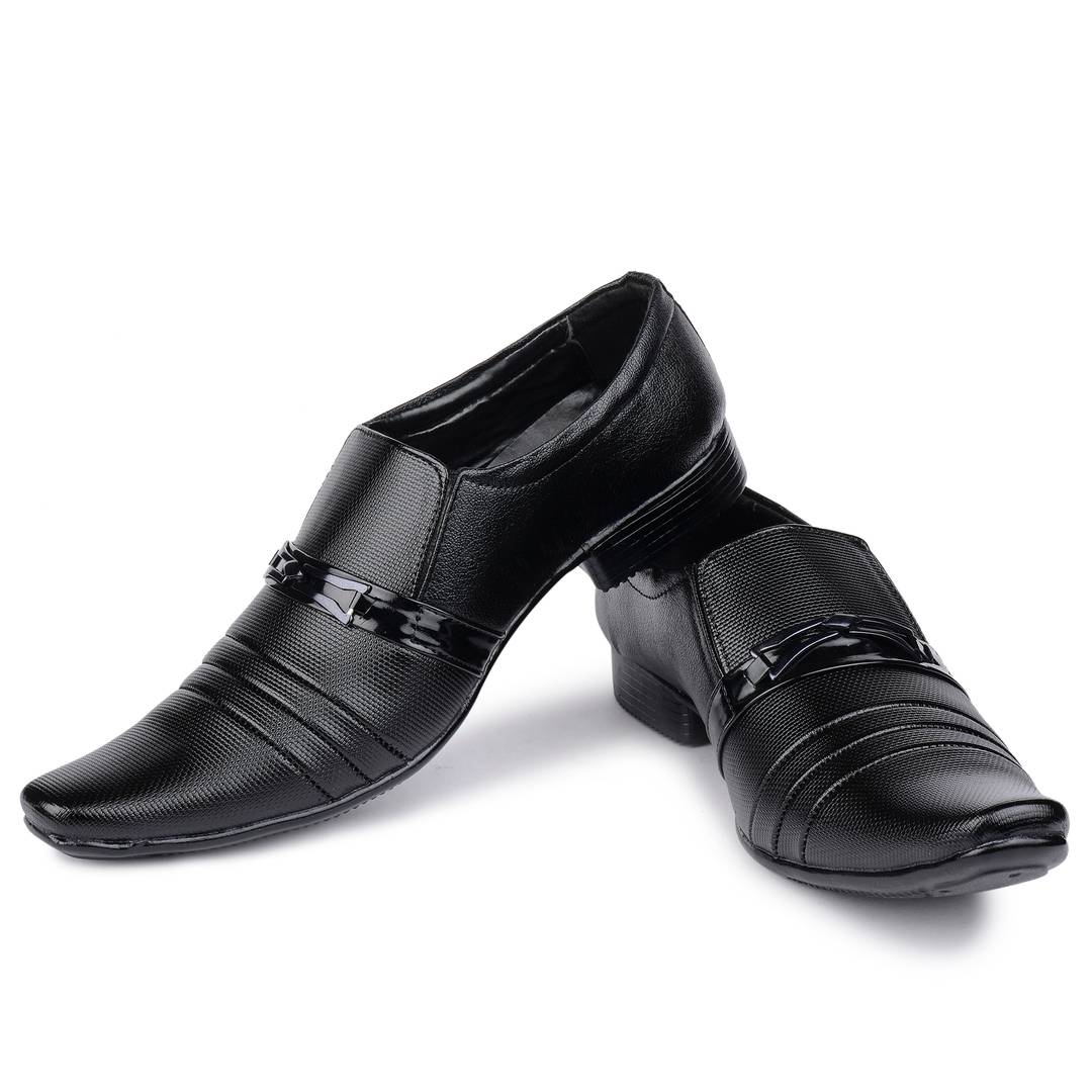 Black Formal Slip Shoes