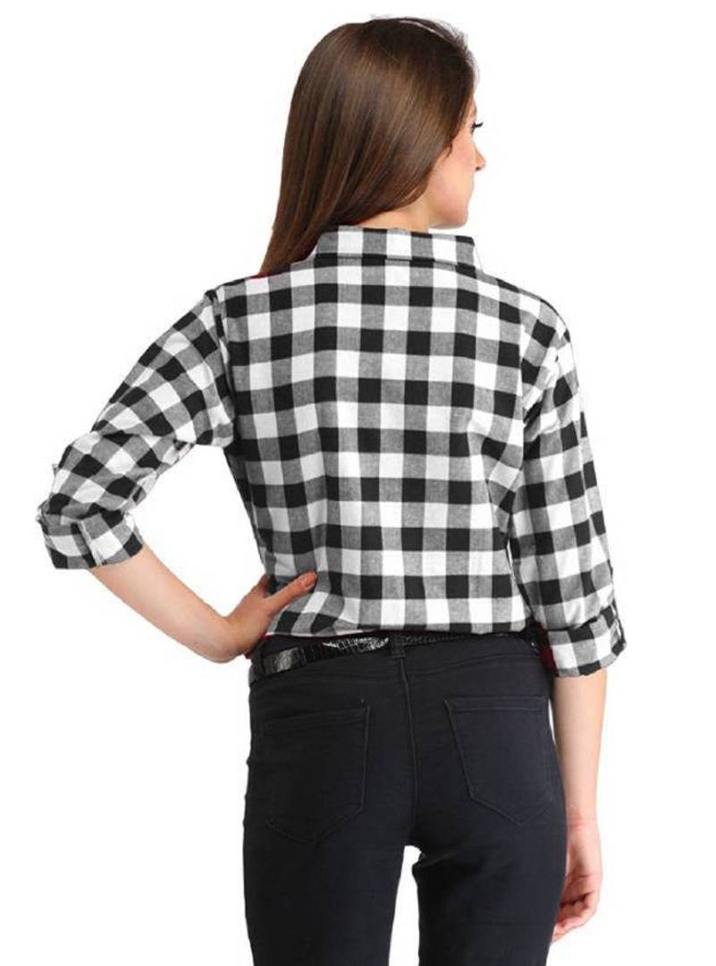 Multicoloured Checked Regular Fit Shirt