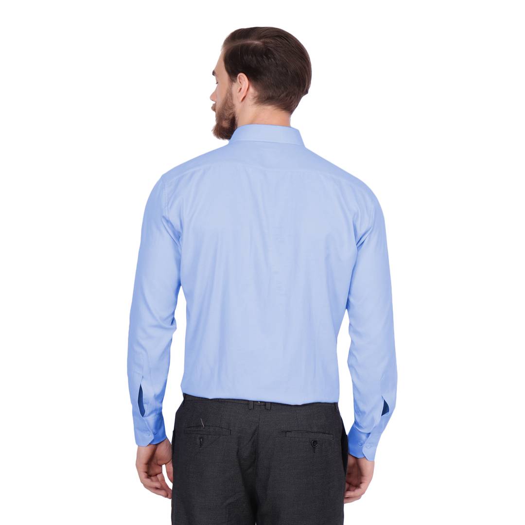 Blue Regular Fit Formal Shirt