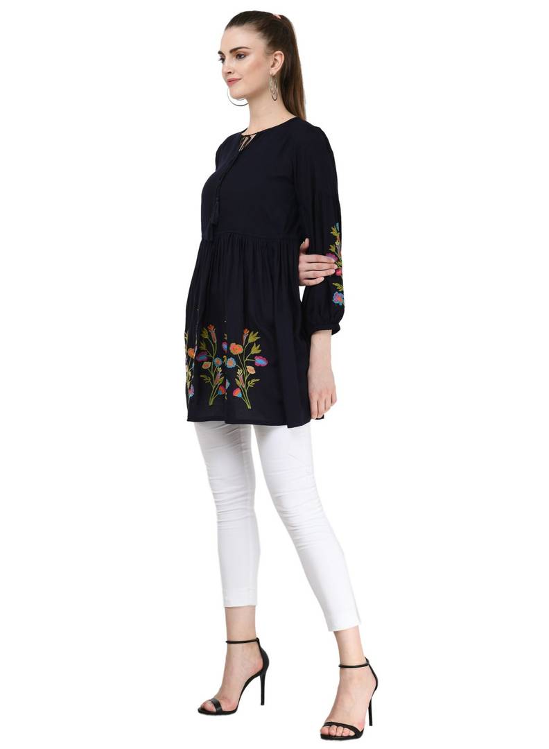 Rayon Embroidery Tunic