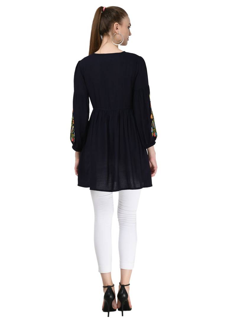 Rayon Embroidery Tunic