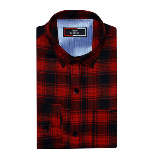 Multicoloured Cotton Checked Shirt