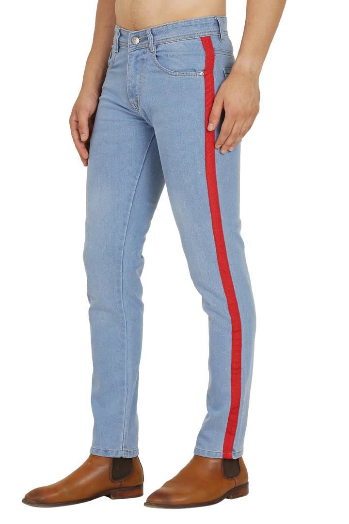 Light Blue Tapered Jeans
