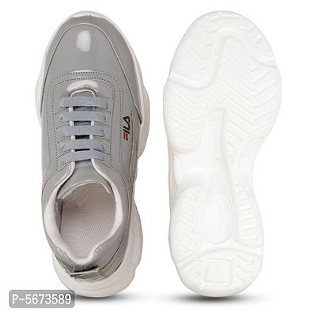 Solid Sports Shoes For Women