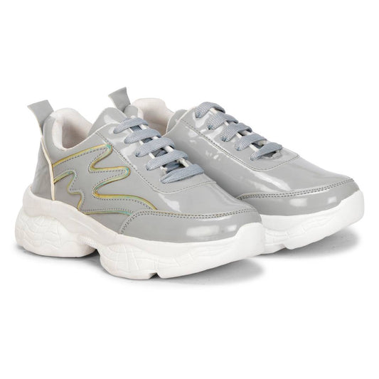 Solid Sports Shoes