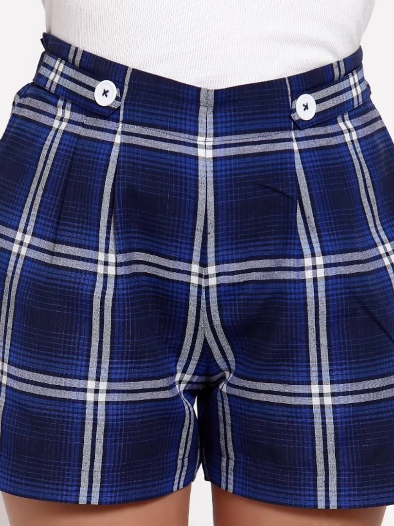 Checked Regular Shorts