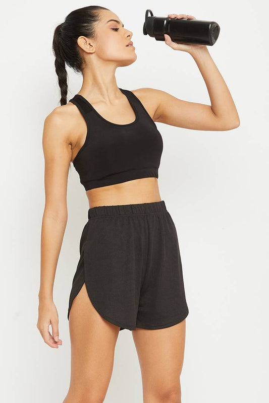 Spandex Active Wear Sports Shorts